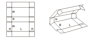 Hullámpack Fefco 409